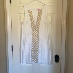 Like New - White Lilly Pulitzer Dress